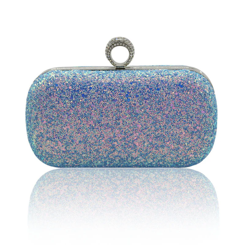 Creative Sequined  Evening Clutch - Image 5