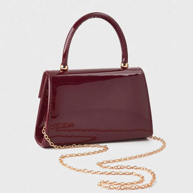 Glossy Evening Handbag - Image 3