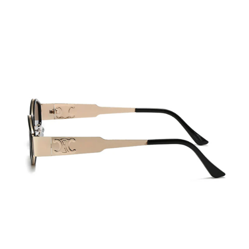 Gold Accent Women’s Sunglasses - Image 3