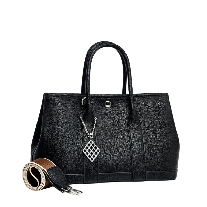 Graceful Floral Brocade Evening Handbag - Image 2