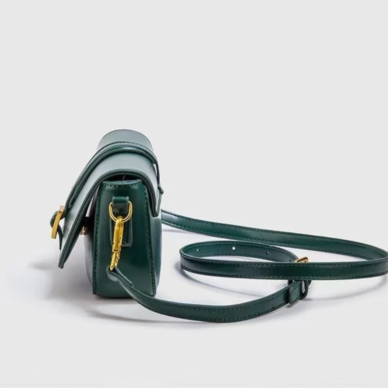 Green Mini Tofu Square Shoulder Bag - Image 3