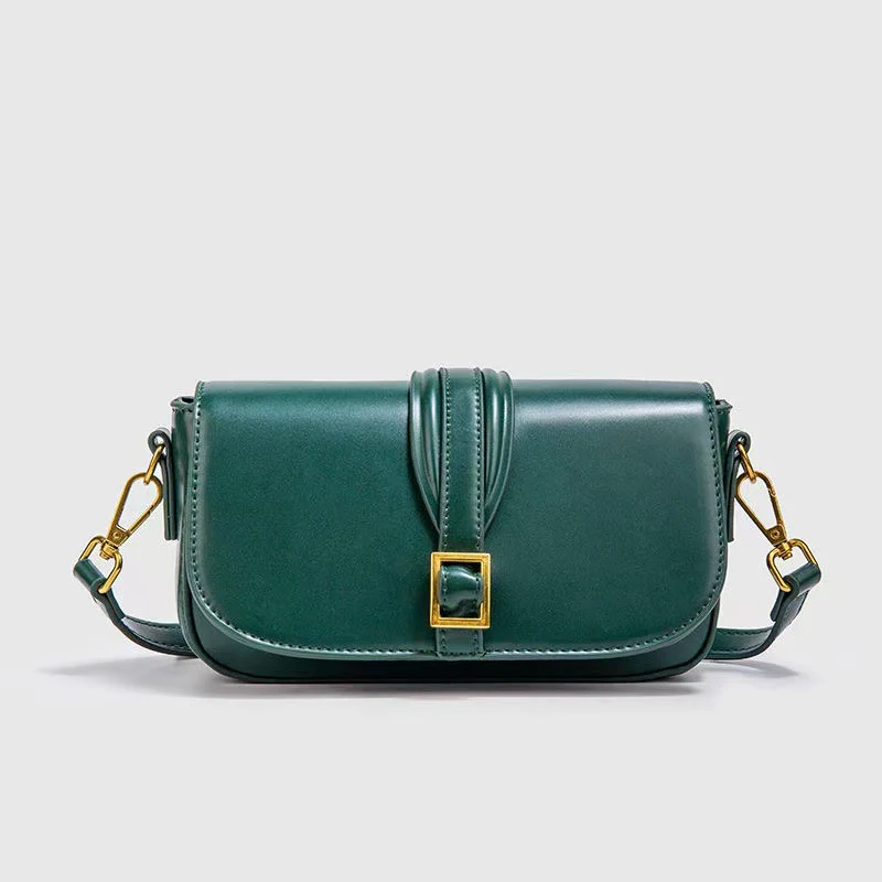 Green Mini Tofu Square Shoulder Bag - Image 6