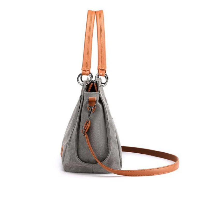 Harper Canvas Shoulder Bag - Image 2