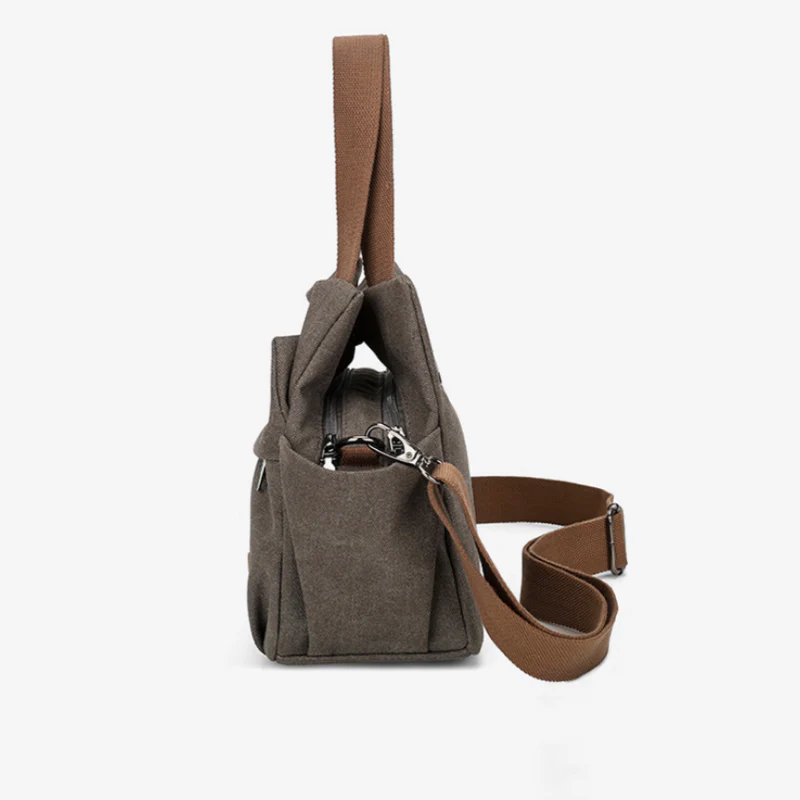 Harper Canvas Shoulder Bag - Image 2