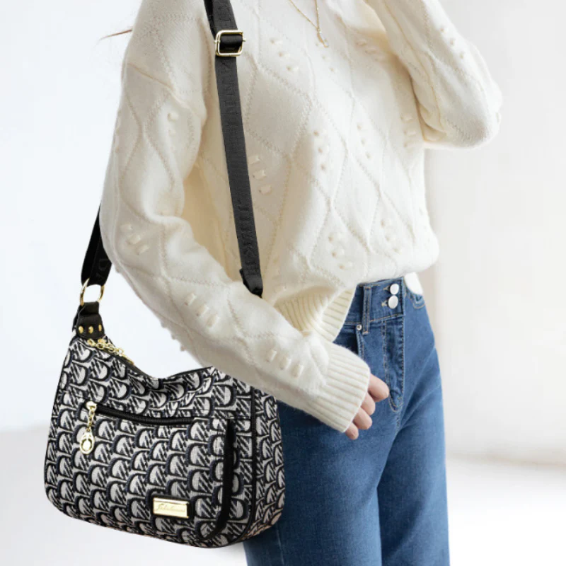 Heritage Pattern Women’s Shoulder Bag - Image 4
