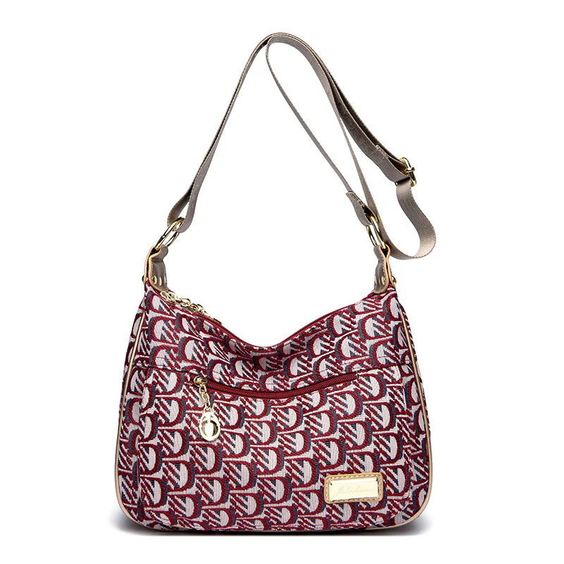 Heritage Pattern Women’s Shoulder Bag - Image 6