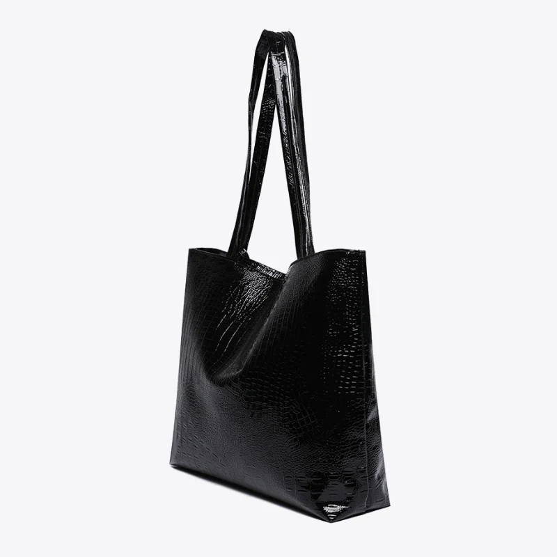 High-End Crocodile Pattern Shoulder Bag - Image 2