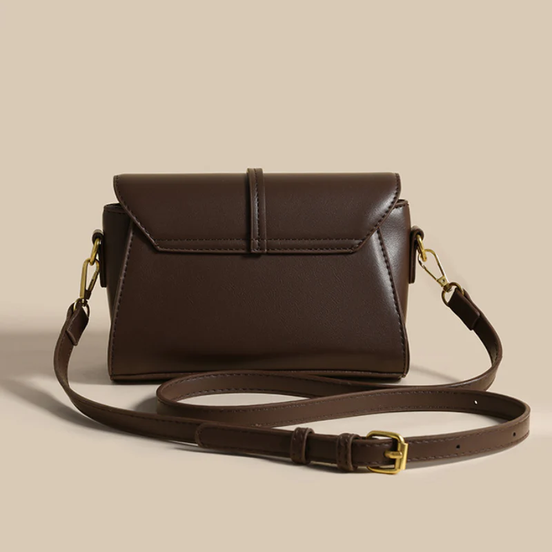 Houndstooth Patchwork Crossbody Bag - Image 2