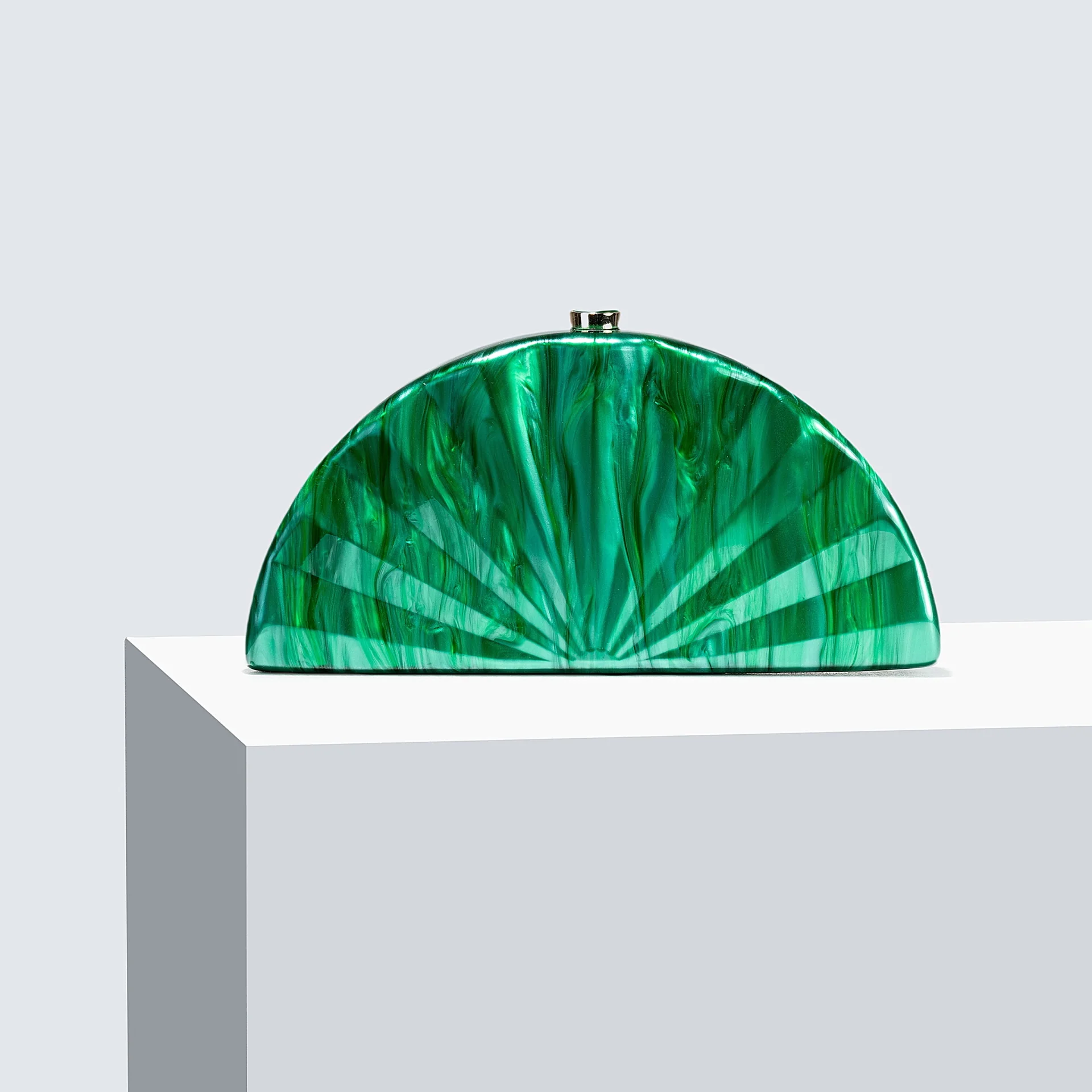 Iridescent Arc Clutch Bag - Image 5