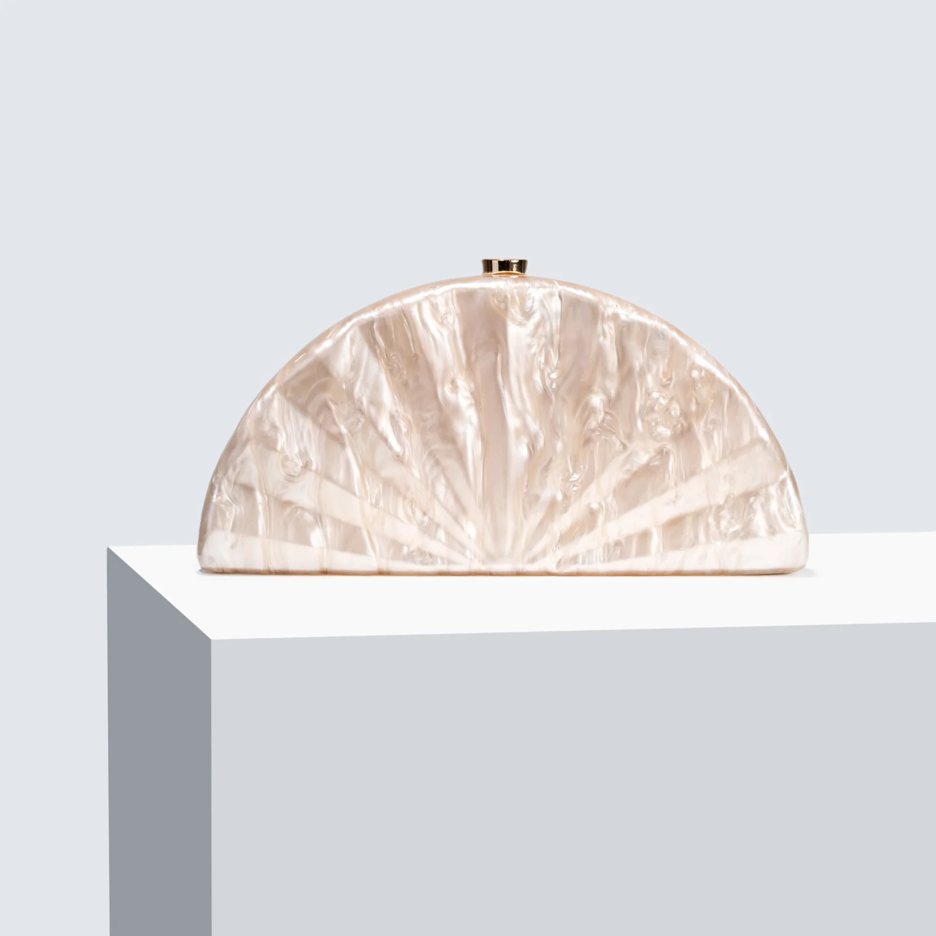 Iridescent Arc Clutch Bag - Image 7