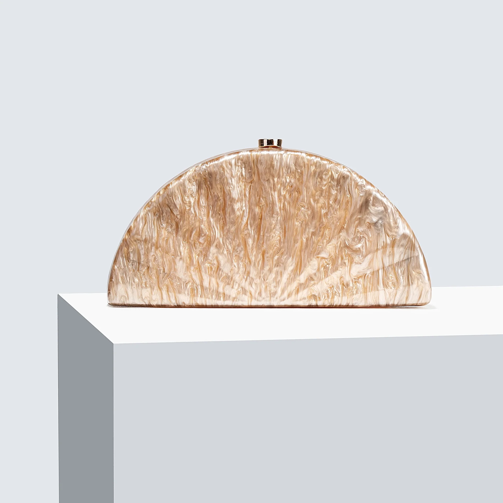 Iridescent Arc Clutch Bag - Image 8