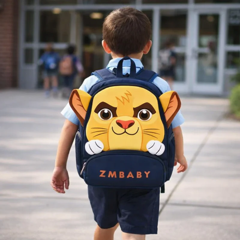 Joy Jungle Cartoon School Bag - Image 4