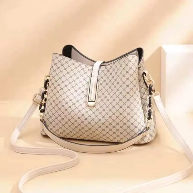 Large Capacity Triple Layer PU Leather Shoulder Messenger Bag - Image 4