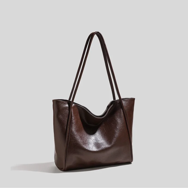 Large Vintage Slouchy Tote Bag - Image 2
