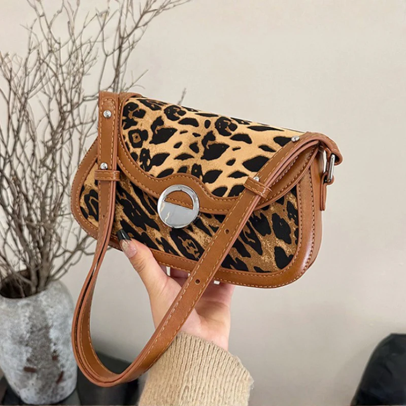 Leopard Luxe Shoulder Bag - Image 3