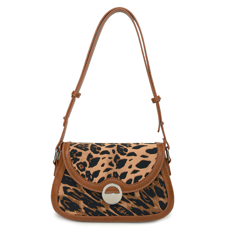 Leopard Luxe Shoulder Bag - Image 5