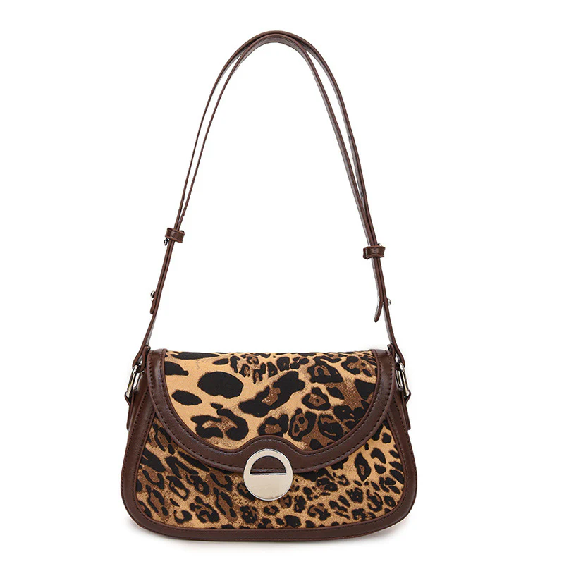 Leopard Luxe Shoulder Bag - Image 6