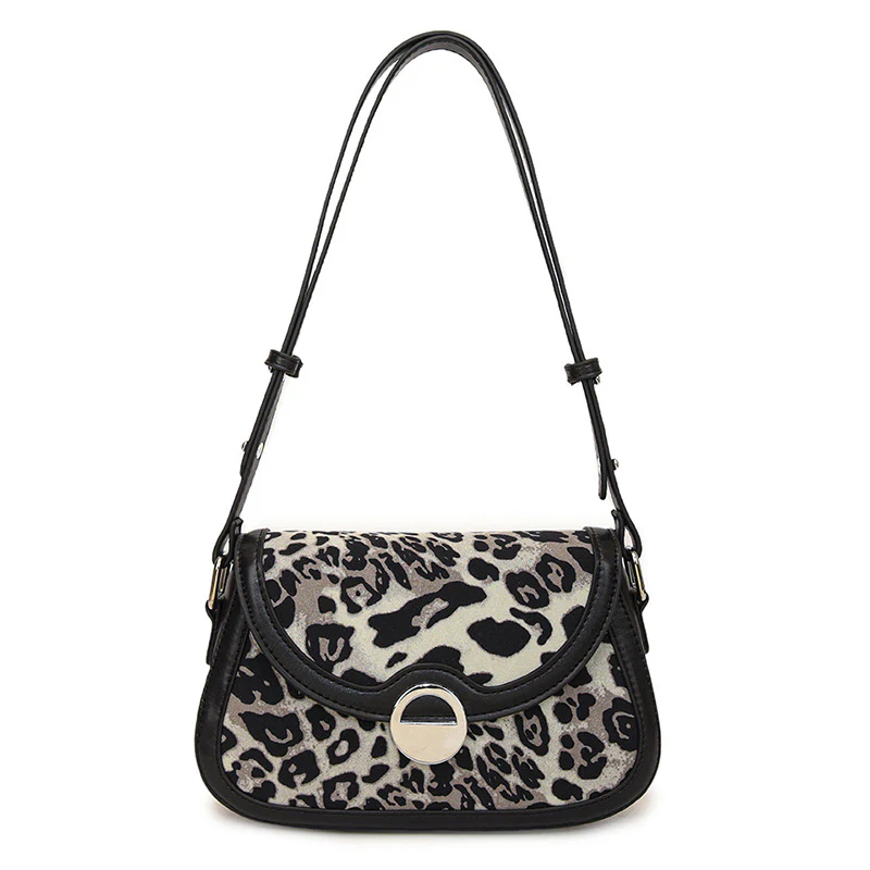Leopard Luxe Shoulder Bag - Image 7