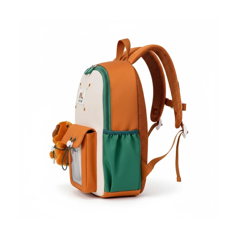 Little Minds Cartoon School Bag - Image 2