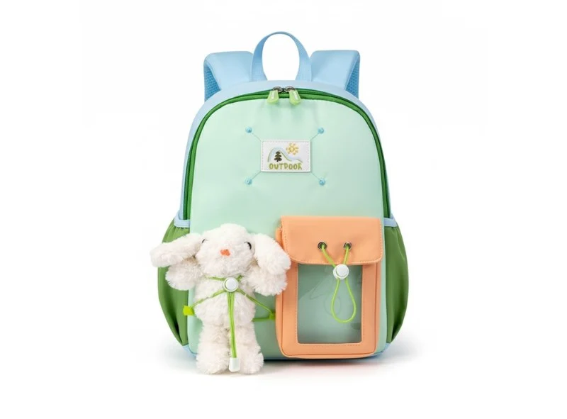 Little Minds Cartoon School Bag - Image 5