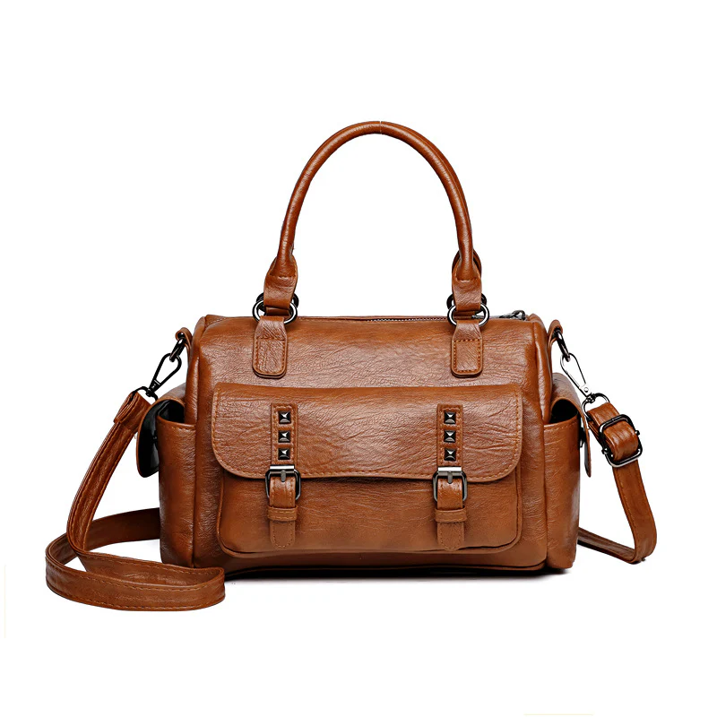 Retro Large Capacity  Shoulder Crossbody Bag - Image 5