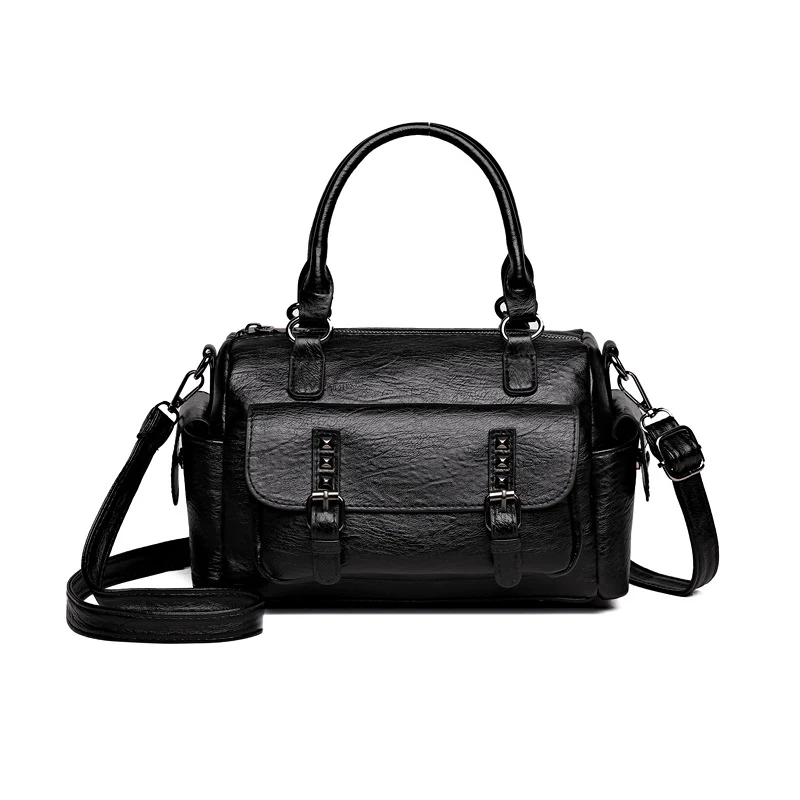 Retro Large Capacity  Shoulder Crossbody Bag - Image 7