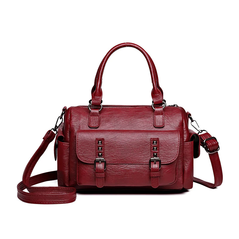 Retro Large Capacity  Shoulder Crossbody Bag - Image 8