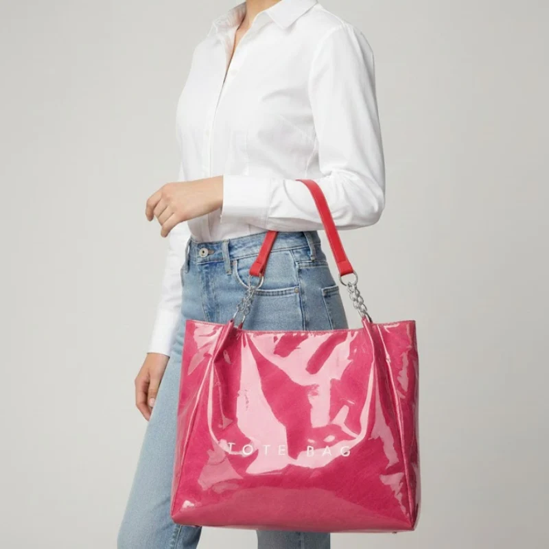 Lunaris Crest Fold Tote Bag - Image 4