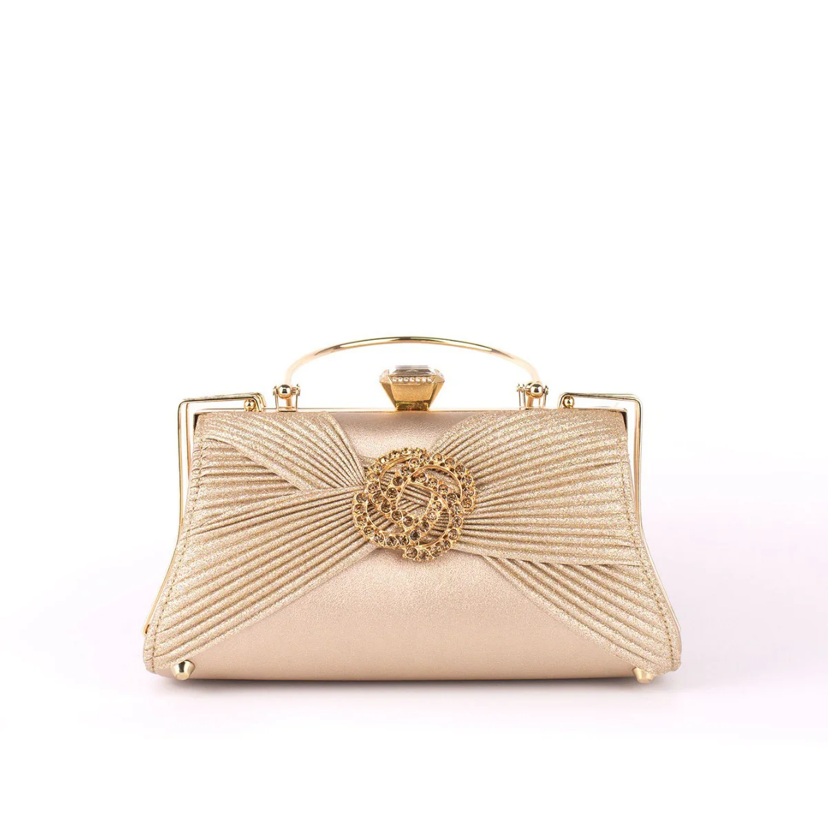 Lustrella Rhinestone Clutch - Image 6