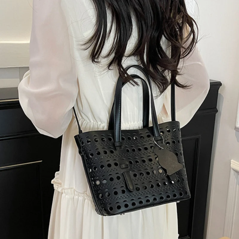 Luxe Cutwork Tote Bag - Image 4