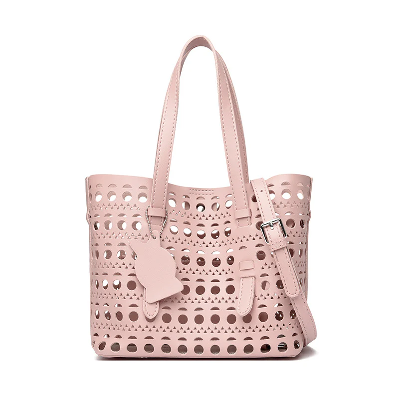 Luxe Cutwork Tote Bag - Image 7