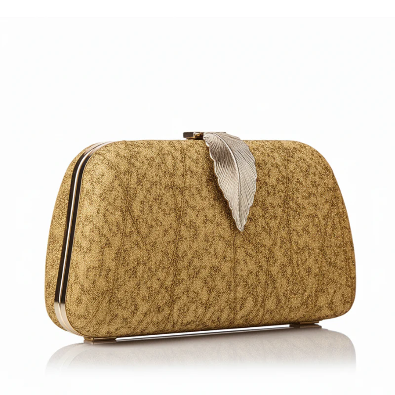 Luxe Shimmer Evening Clutch Bag - Image 3