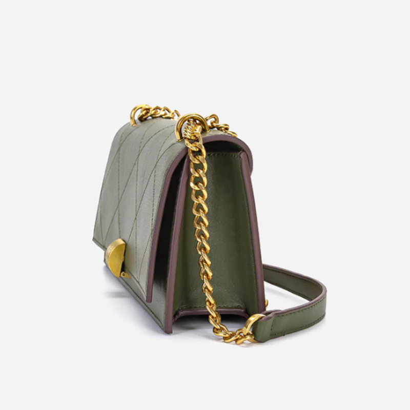 Luxury Quilted Chain Shoulder Bag - Image 2
