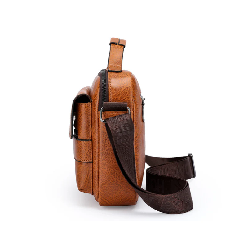 Luxury Travel Men’s Crossbody Bag - Image 2