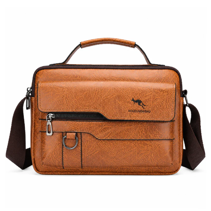 Luxury Travel Men’s Crossbody Bag - Image 5