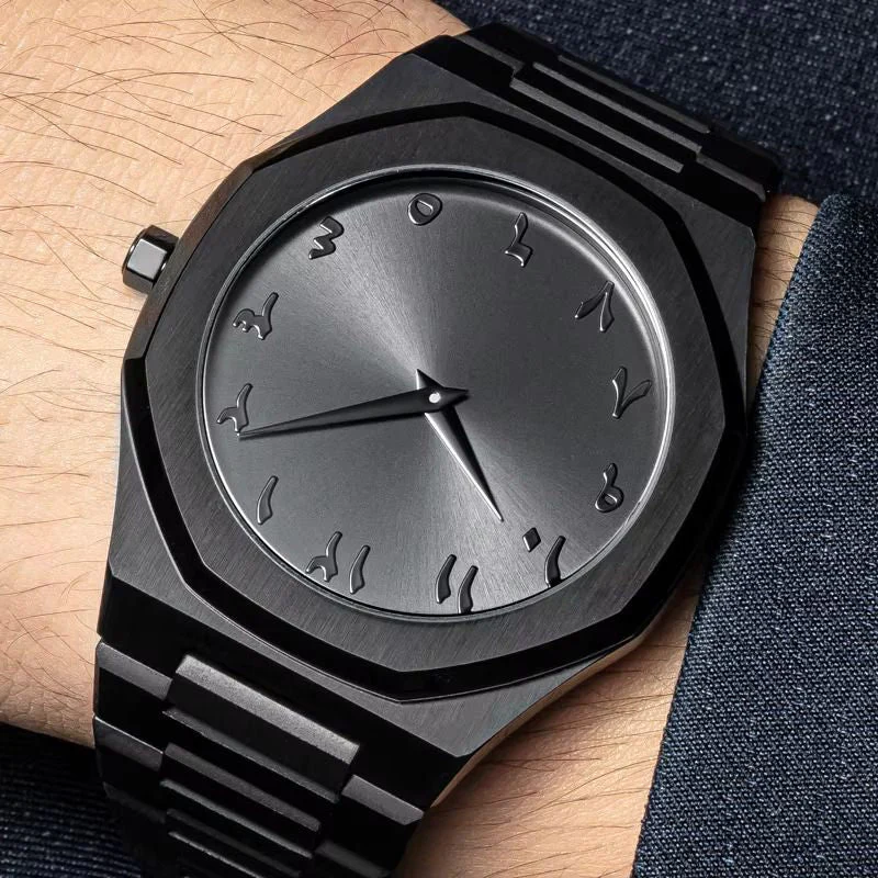 Luxury Waterproof Arabic Dial Watch - Image 4