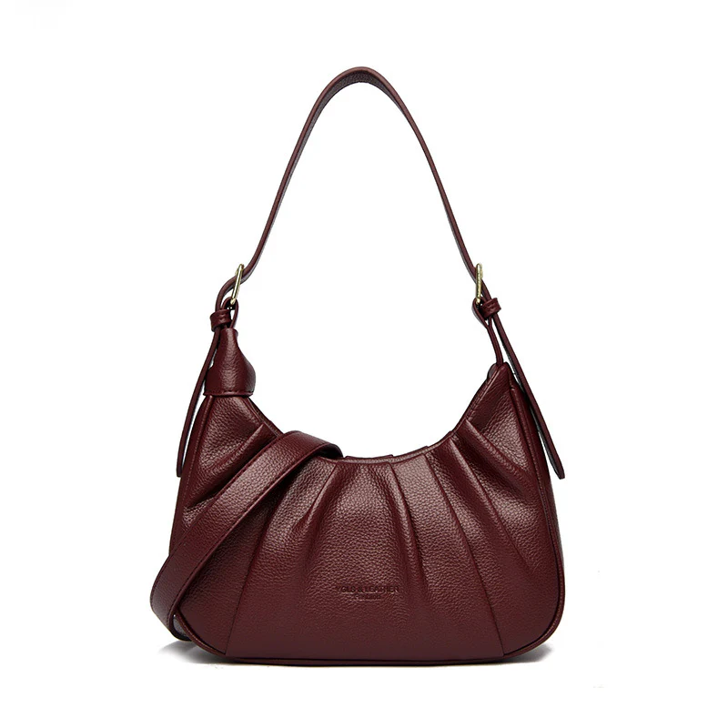 Marston Pleated Shoulder Bag - Image 7