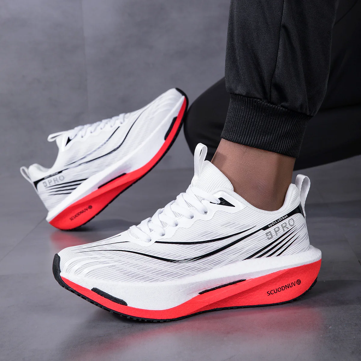 Men’s Flex Run Athletic Runner Shoes - Image 5