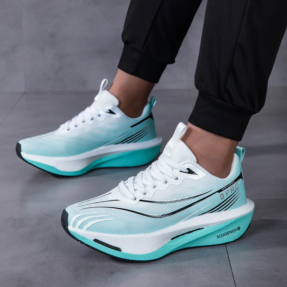 Men’s Flex Run Athletic Runner Shoes - Image 7