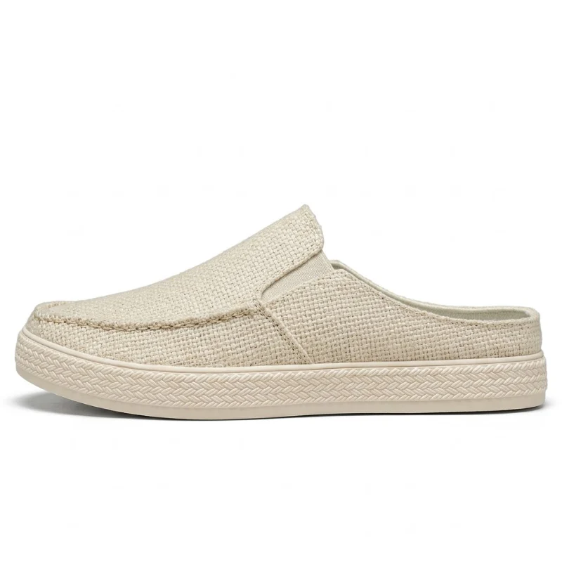 Men's Casual Slip-On Moccasin Style Mule Loafers