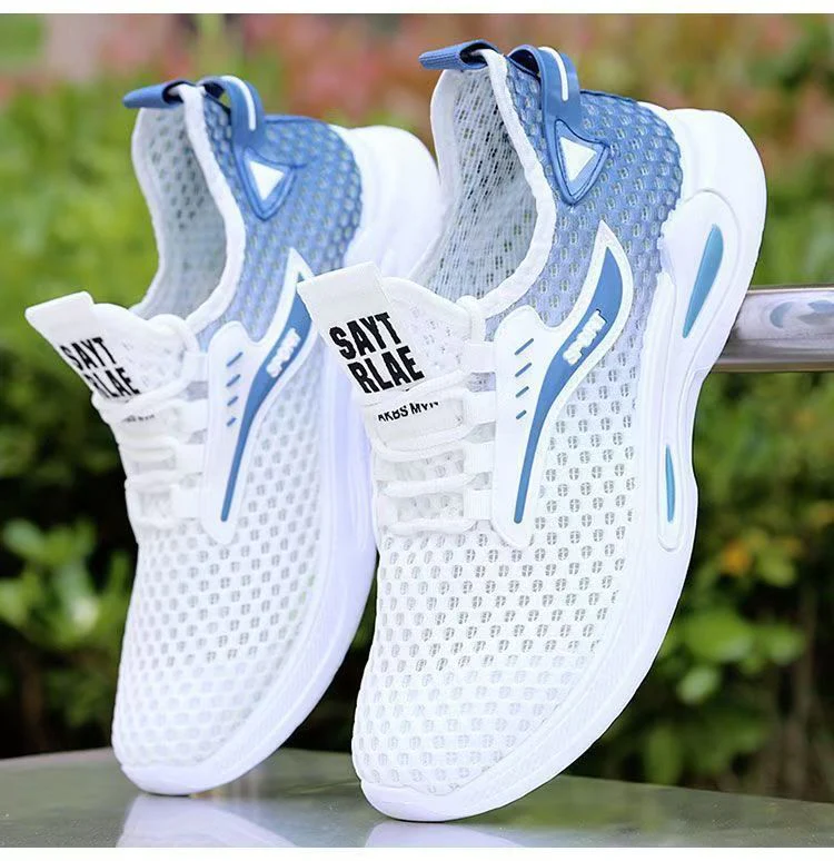 Men's Lightweight Open Mesh Runner Shoes - Image 5