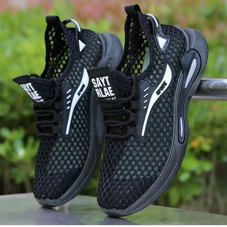 Men's Lightweight Open Mesh Runner Shoes - Image 7
