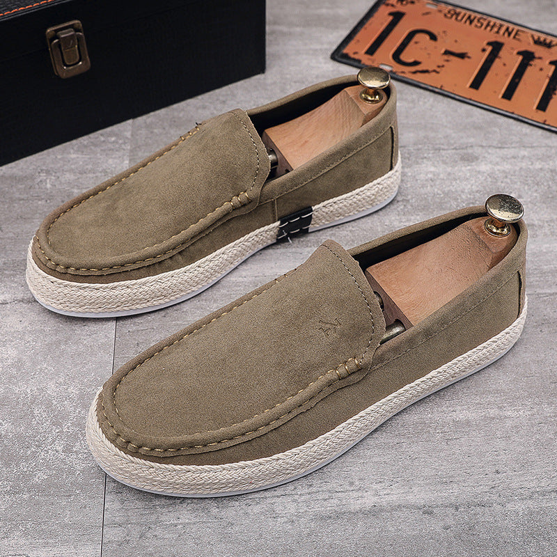 Men's Professional Braided-Sole Canvas Loafers - Image 6