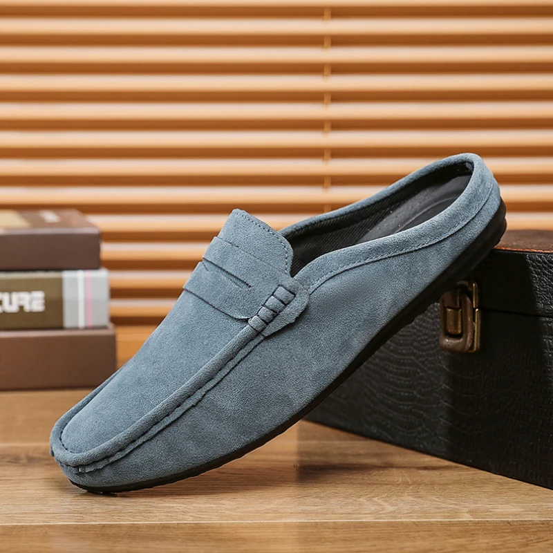 Men's Professional Corduroy Braided Slip-On Loafers - Image 2