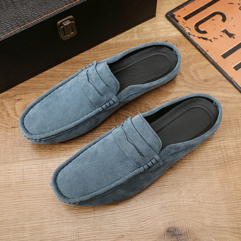Men's Professional Corduroy Braided Slip-On Loafers - Image 5