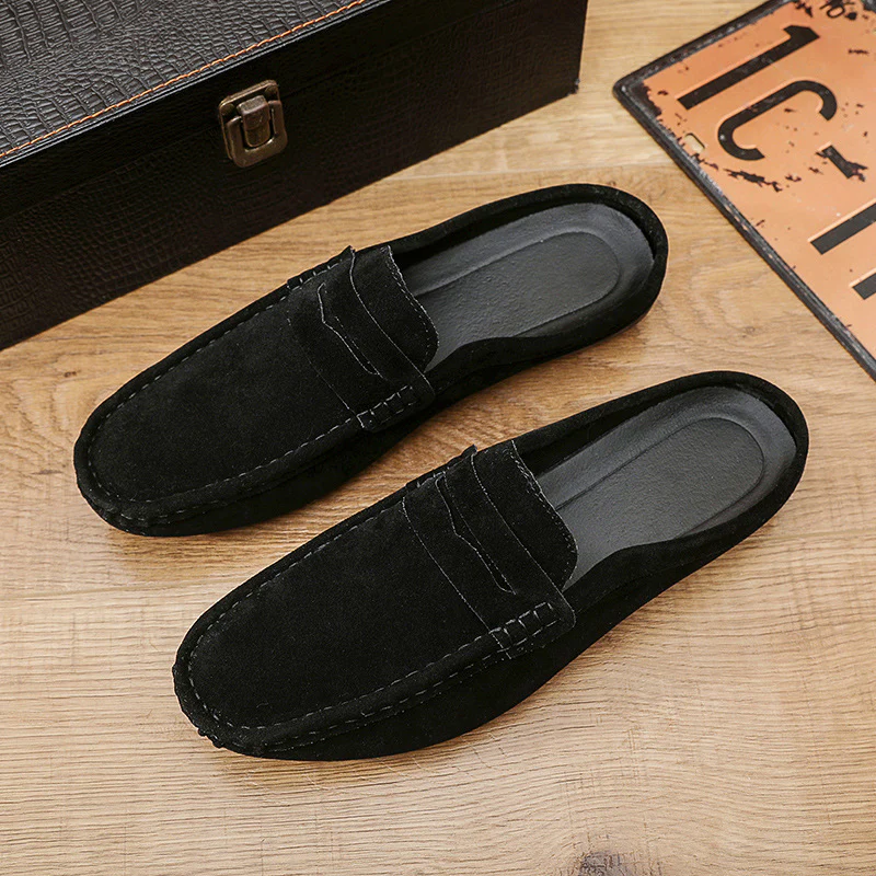 Men's Professional Corduroy Braided Slip-On Loafers - Image 6