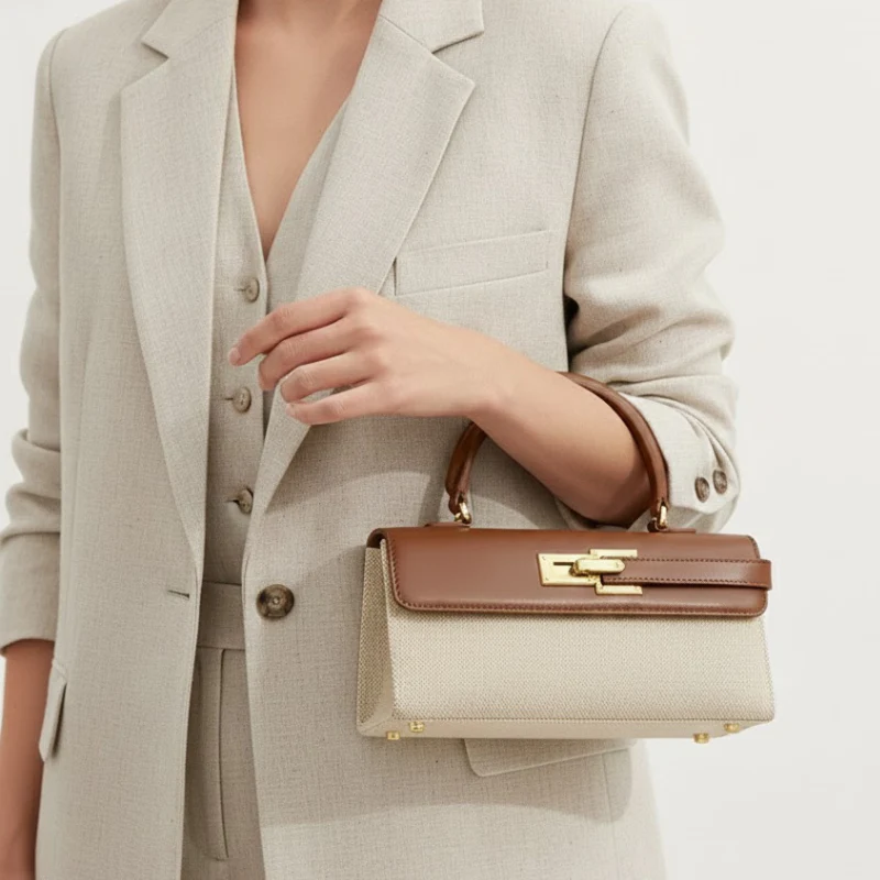 Merard Mini Kelly Square Handbag - Image 4