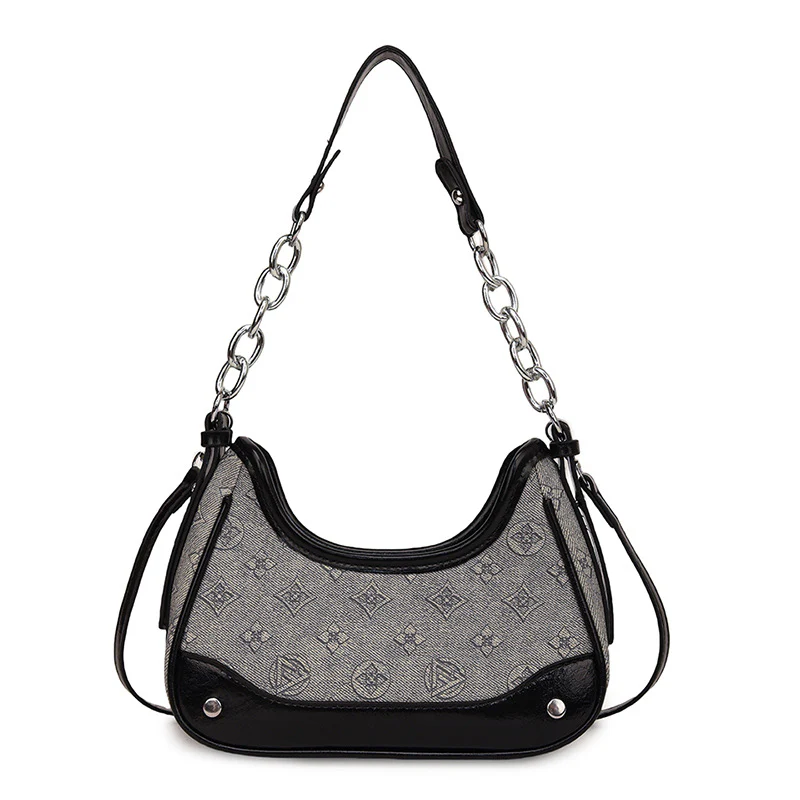 Midnight Crescent Shoulder Bag - Image 5