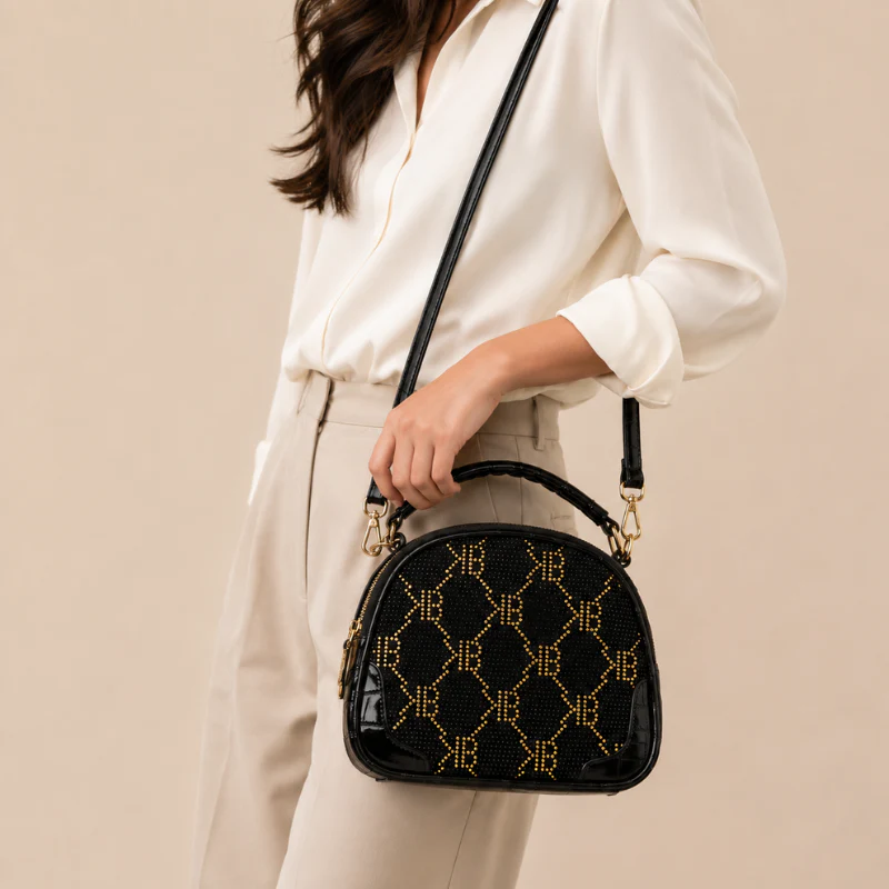 Midnight Diamond Women’s Handbag - Image 4