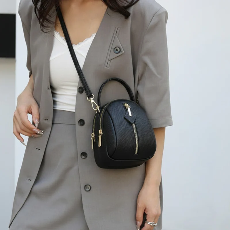 Mini Pebble Crossbody Bag - Image 4